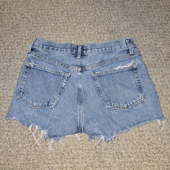 Agolde Parker Jean Shorts In Size 26 - Picture 3 of 4